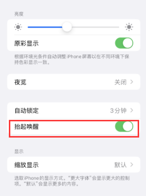 昭平苹果授权维修站分享iPhone轻点无法唤醒怎么办