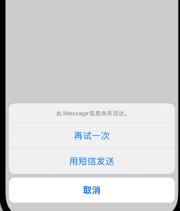 昭平apple维修iPhone上无法正常发送iMessage信息