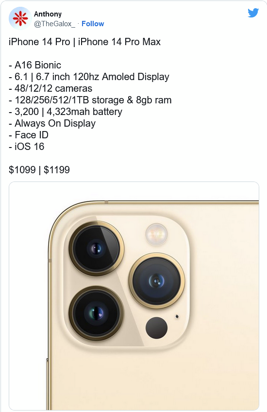 昭平苹果14维修分享iPhone 14全系涨价 
